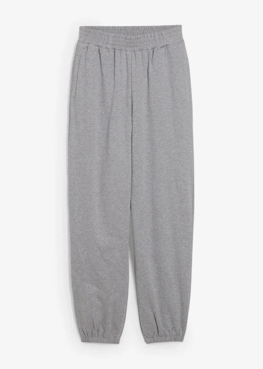 Damen bonprix Basics|Sweat|Jogginghose mit hohem Bund