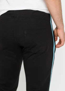 Herren bonprix Sweat|Hosen|Jogginghose mit Kontrastdetails
