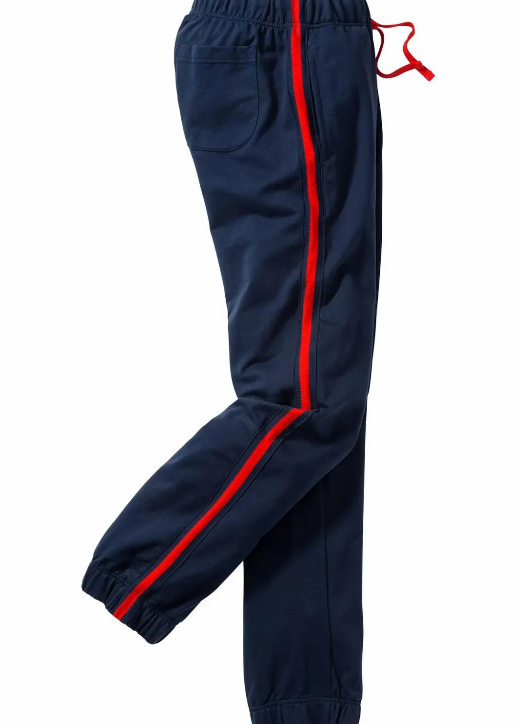 Jogginghose mit Kontrastdetails Herren Große Größen|Basics