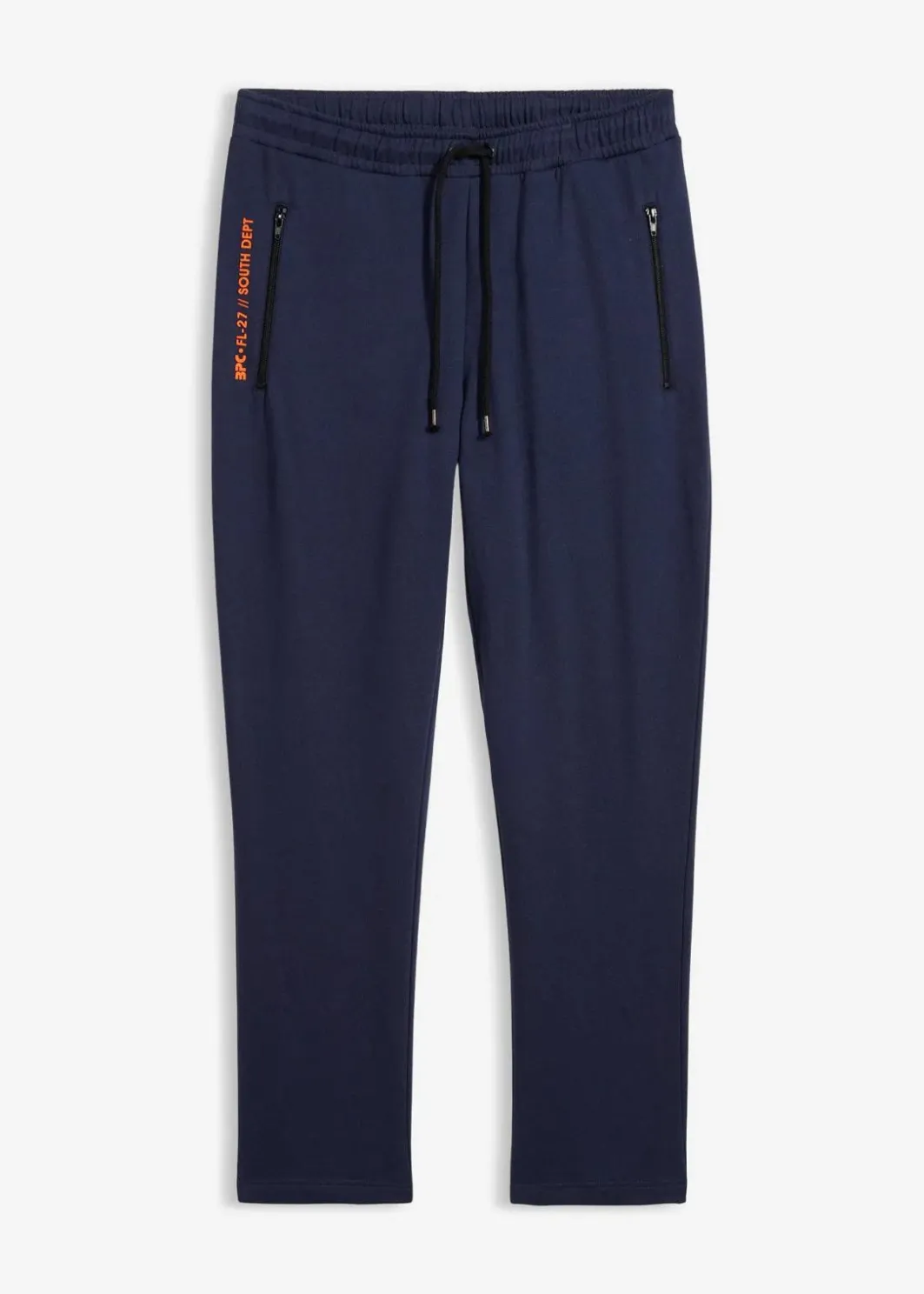 Outlet Jogginghose mit praktischen Reißverschlusstaschen aus Bio-Baumwolle Herren Sweat|Hosen