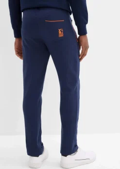 Outlet Jogginghose mit praktischen Reißverschlusstaschen aus Bio-Baumwolle Herren Sweat|Hosen