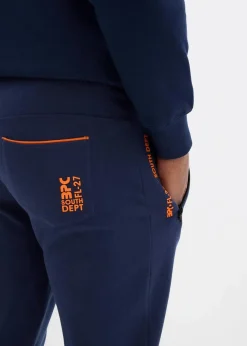 Outlet Jogginghose mit praktischen Reißverschlusstaschen aus Bio-Baumwolle Herren Sweat|Hosen