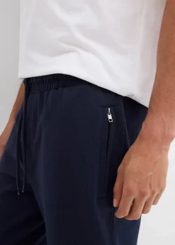 Hot Jogginghose mit praktischen Reißverschlusstaschen Herren Sweat|Hosen