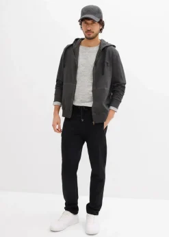 Clearance Jogginghose mit praktischen Reißverschlusstaschen aus Bio-Baumwolle Herren Große Größen|Basics