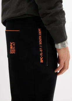 Clearance Jogginghose mit praktischen Reißverschlusstaschen aus Bio-Baumwolle Herren Große Größen|Basics
