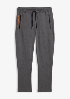 Herren bonprix Sweat|Hosen|Jogginghose mit praktischen Reißverschlusstaschen aus Bio-Baumwolle