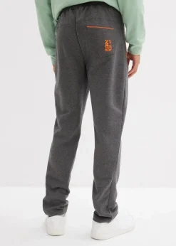 Herren bonprix Sweat|Hosen|Jogginghose mit praktischen Reißverschlusstaschen aus Bio-Baumwolle