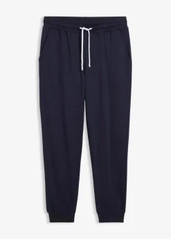 Sale Jogginghose mit Rippbündchen am Saum Herren Große Größen|Basics