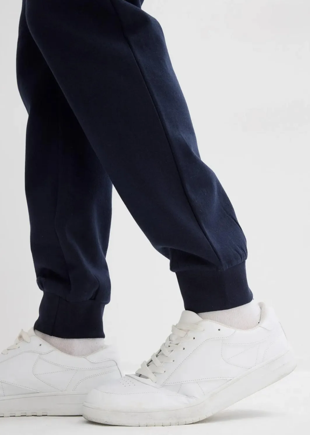 Sale Jogginghose mit Rippbündchen am Saum Herren Große Größen|Basics
