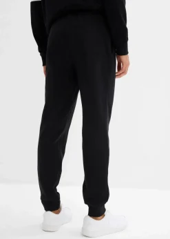 Herren bonprix Sweat|Hosen|Jogginghose mit Rippbündchen am Saum