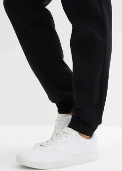 Herren bonprix Sweat|Hosen|Jogginghose mit Rippbündchen am Saum