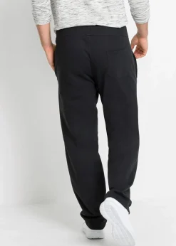 Herren bonprix Große Größen|Sportbekleidung|Jogginghose mit sportiven Details aus reiner Bio-Baumwolle