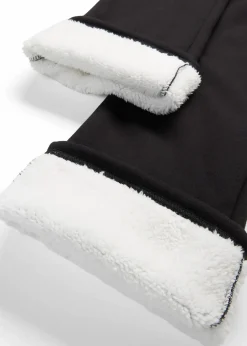 Damen bonprix Bekleidung·Blusen & Tuniken|Bekleidung·Kleider|Jogginghose mit Teddyfleece-Futter, weit geschnitten