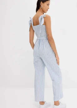 Best Jumpsuit aus Baumwoll-Leinen Mix Damen Jumpsuits
