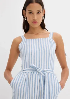 Best Jumpsuit aus Baumwoll-Leinen Mix Damen Jumpsuits