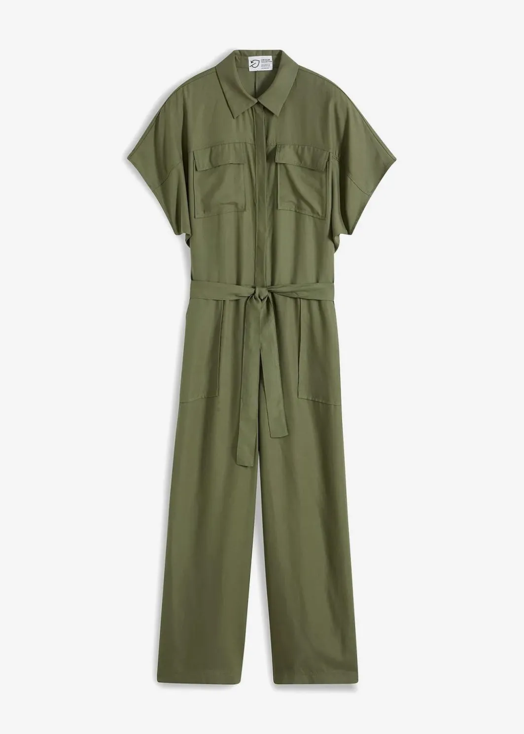 Outlet Jumpsuit aus fließendem Lyocell Damen Jumpsuits|Nachhaltigere Materialien