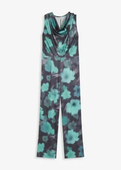 Jumpsuit aus fließendem Satin Damen Jumpsuits