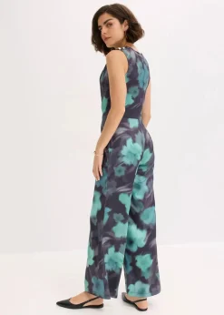 Jumpsuit aus fließendem Satin Damen Jumpsuits