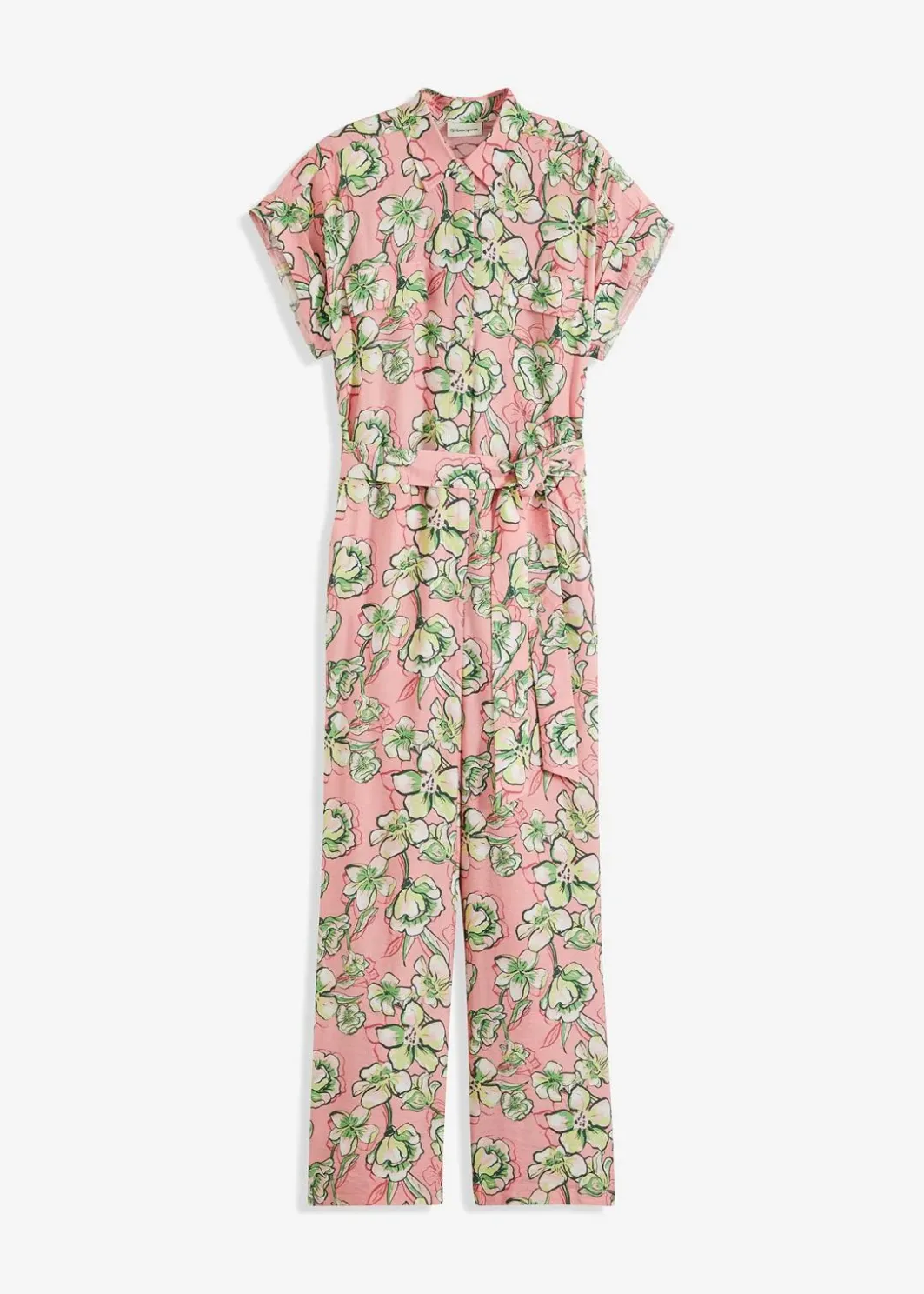 Jumpsuit aus fließendem Viskose-Mix Damen Jumpsuits|Bekleidung·Homewear