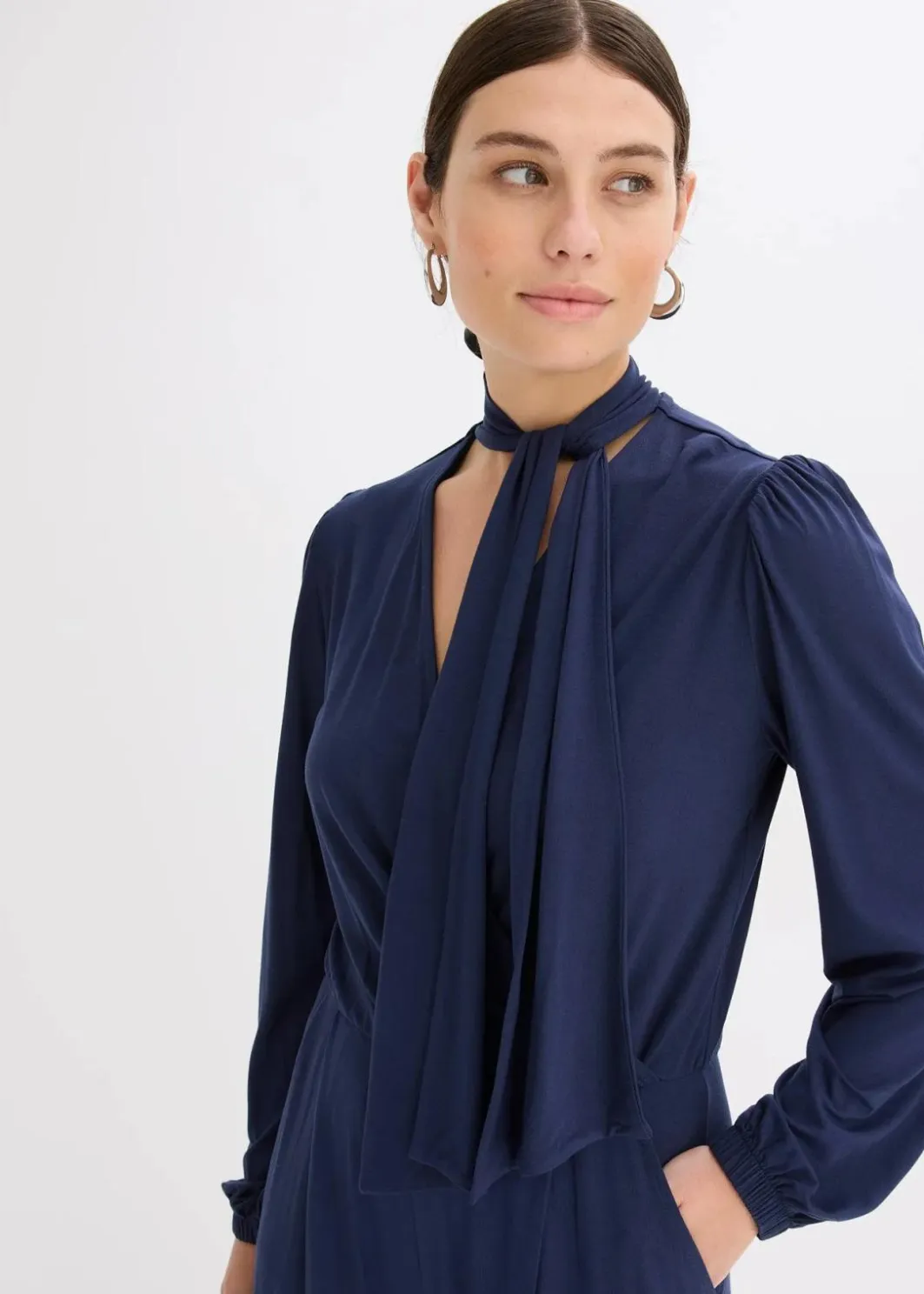 Jumpsuit aus fließendem Viskose-Mix Damen Jumpsuits|Bekleidung·Homewear