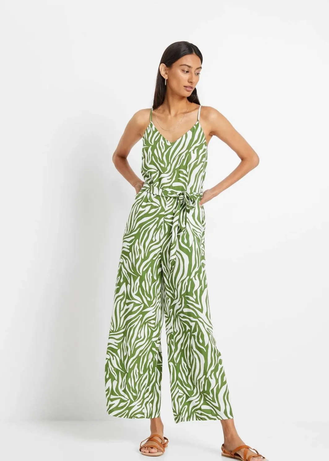 Clearance Jumpsuit aus fließender Viskose Damen Bekleidung·Homewear|Jumpsuits