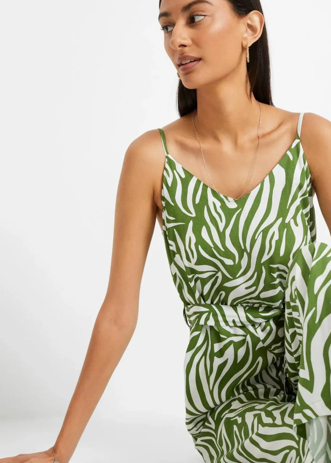 Clearance Jumpsuit aus fließender Viskose Damen Bekleidung·Homewear|Jumpsuits