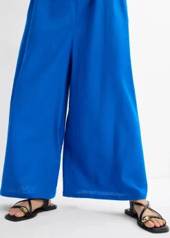 Damen bonprix Bekleidung·Homewear|Jumpsuits|Jumpsuit aus leichtem Leinen-Viskose-Mix