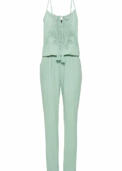 Damen bonprix Nachhaltigere Materialien|Jumpsuits|Jumpsuit aus strukturierter Viskose
