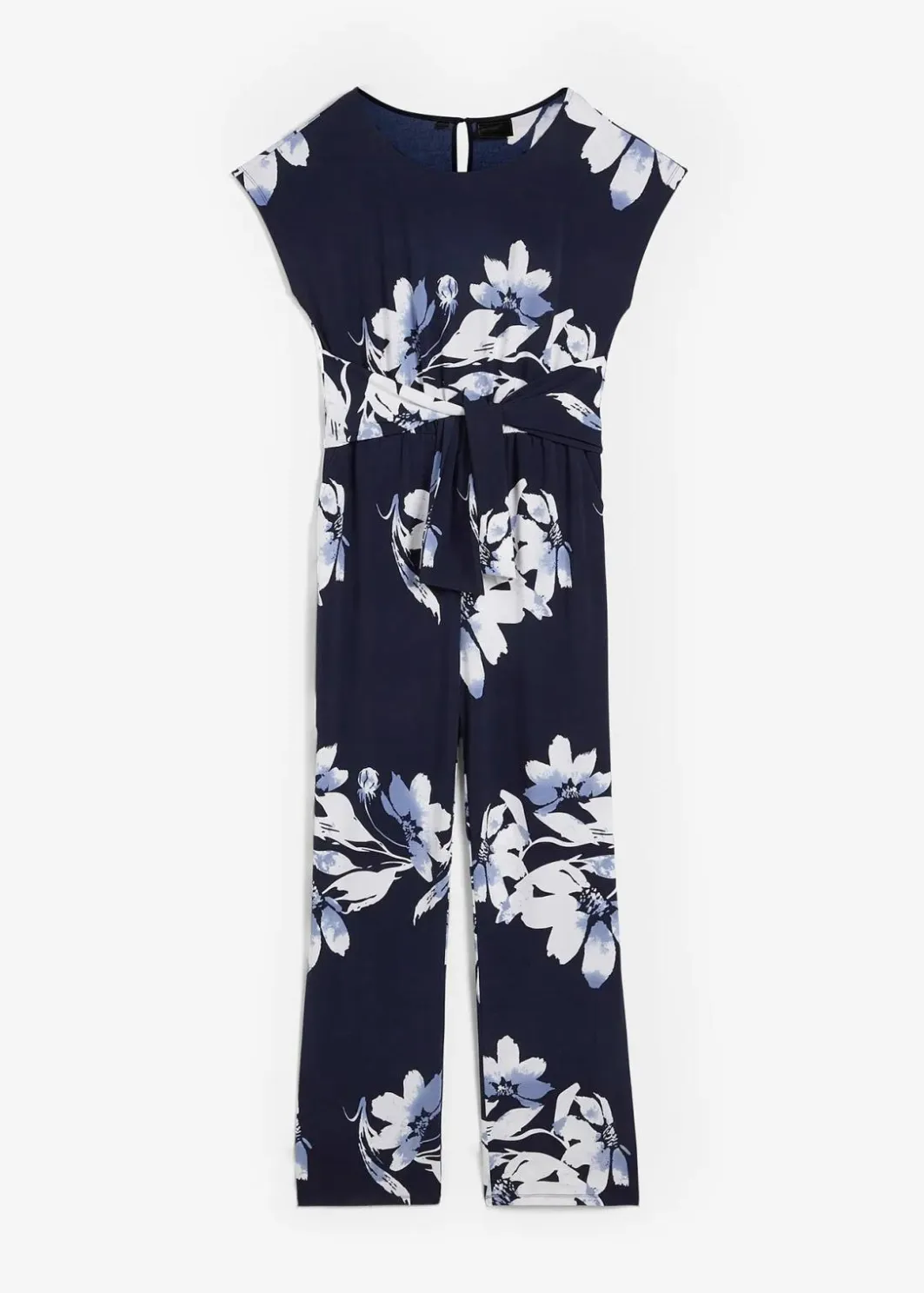 Hot Jumpsuit mit Bindeband Damen Kurzgrößen|Bekleidung·Homewear