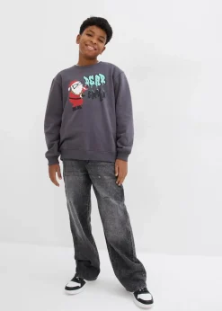 Outlet Jungen Sweatshirt mit Weihnachtsmotiv Kinder Jungen 9-16 Jahre·Sweat & Strick|Jungen 2-8 Jahre·Nachhaltigere Materialien