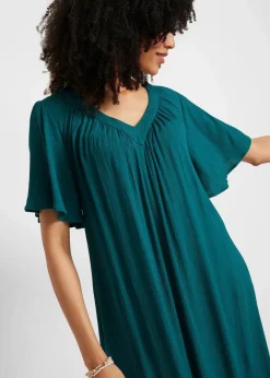Damen bonprix Bekleidung·Pullover & Strickjacken|Kleider|Kaftan-Kleid aus Kreppware
