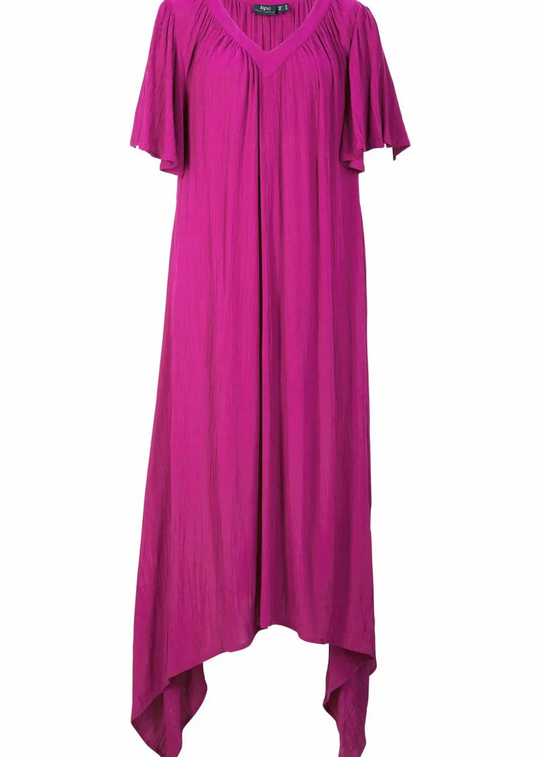 Damen bonprix Kleider|Bekleidung·Pullover & Strickjacken|Kaftan-Kleid aus Kreppware