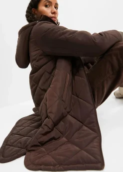 Damen bonprix Bekleidung·Hosen|Jacken & Mäntel|Kapuzen-Kurzmantel mit Steppung