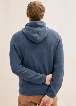Herren bonprix Große Größen|Pullover & Strickjacken|Kapuzenpullover aus weichem Baumwollmix