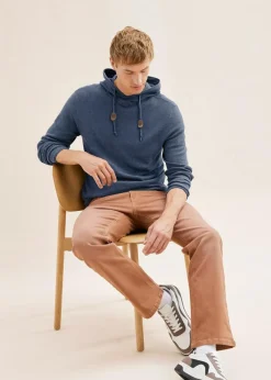 Herren bonprix Große Größen|Pullover & Strickjacken|Kapuzenpullover aus weichem Baumwollmix