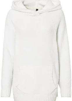Damen bonprix Bekleidung·Umstandsmode|Bekleidung·Jeans|Kapuzenpullover in Teddy-Fleece