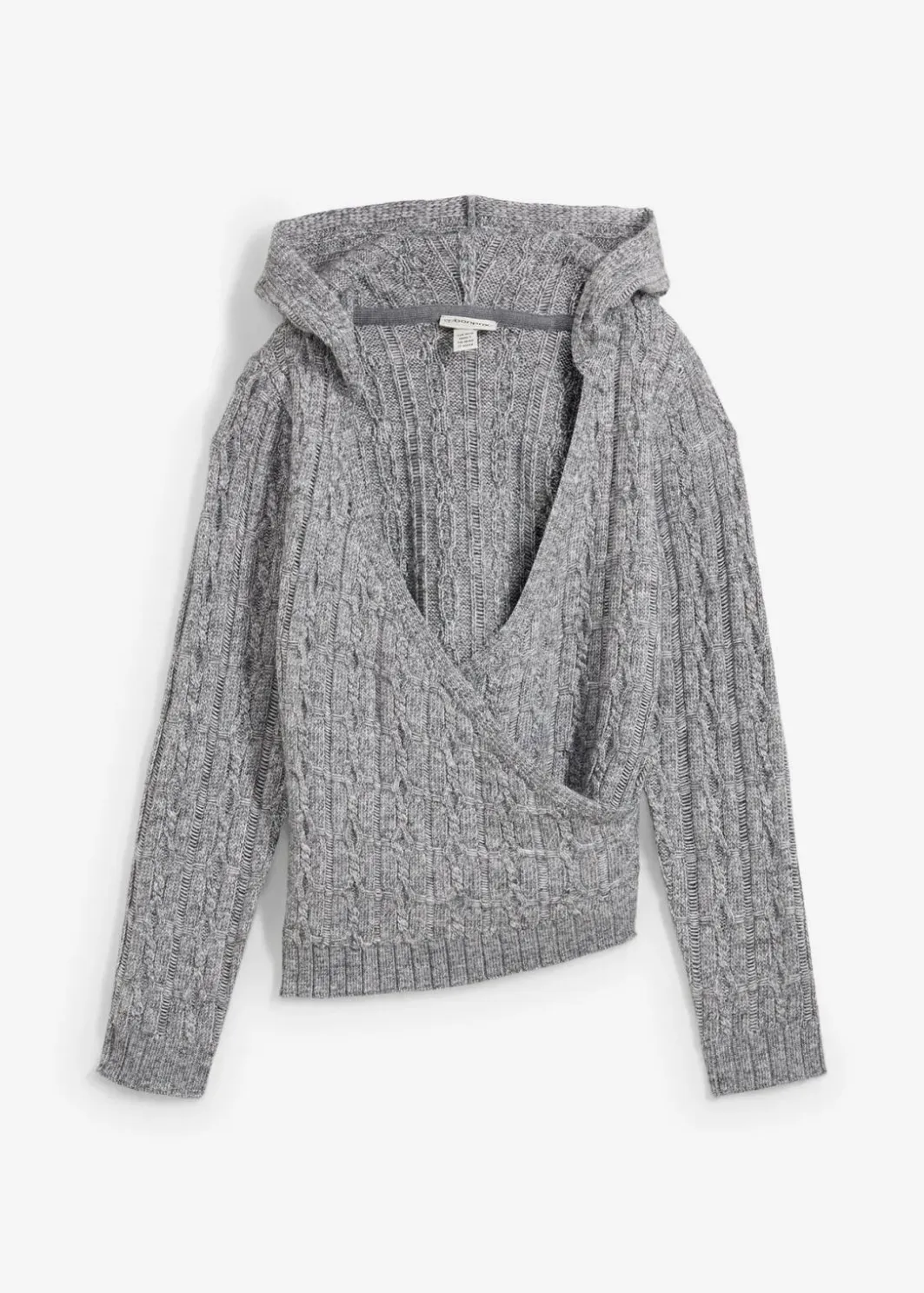 Discount Kapuzenpullover mit asymmetrischem Saum Damen Bekleidung·Umstandsmode|Pullover & Strickjacken