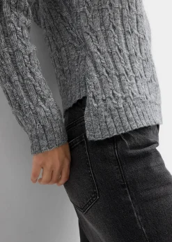 Discount Kapuzenpullover mit asymmetrischem Saum Damen Bekleidung·Umstandsmode|Pullover & Strickjacken