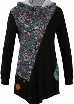 Damen bonprix Shirts & Tops|Kapuzenshirt aus reiner Baumwolle
