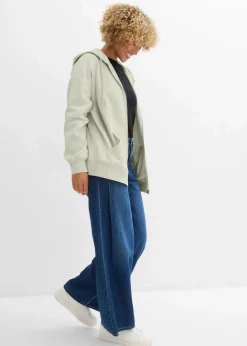 Discount Kapuzen-Sweatjacke Damen Bekleidung·Blusen & Tuniken|Nachhaltigere Materialien