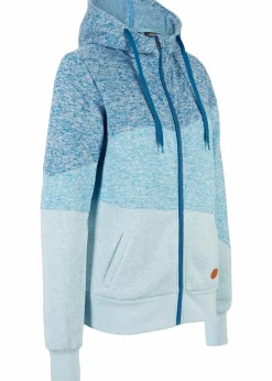 Damen bonprix Bekleidung·Blusen & Tuniken|Nachhaltigere Materialien|Kapuzen-Sweatjacke