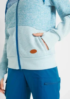 Damen bonprix Bekleidung·Blusen & Tuniken|Nachhaltigere Materialien|Kapuzen-Sweatjacke