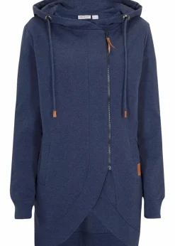 Damen bonprix Sweat|Bekleidung·Blusen & Tuniken|Kapuzen-Sweatjacke
