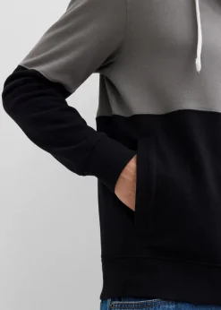 New Kapuzen-Sweatjacke aus reiner Bio-Baumwolle Herren Große Größen|Sweat