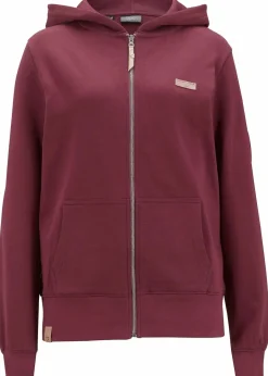 Damen bonprix Sweat|Bekleidung·Blusen & Tuniken|Kapuzen-Sweatjacke aus reiner Baumwolle