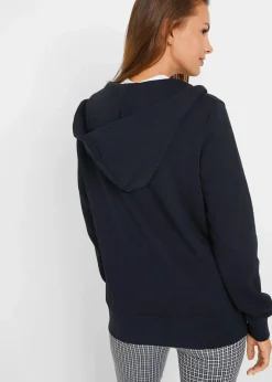 Best Kapuzen-Sweatjacke aus reiner Baumwolle Damen Bekleidung·Blusen & Tuniken|Sweat