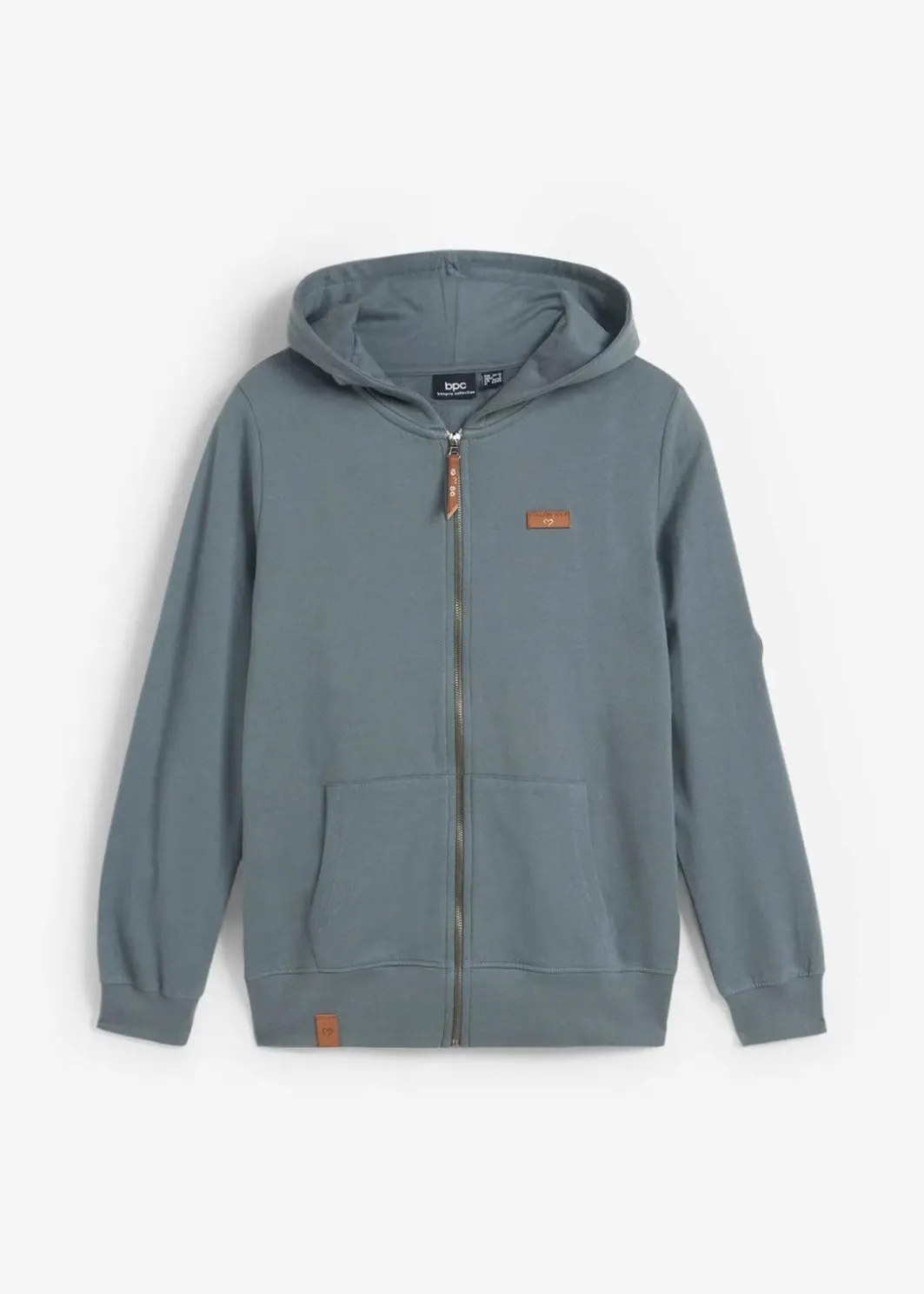 Discount Kapuzen-Sweatjacke aus reiner Baumwolle Damen Sweat|Bekleidung·Blusen & Tuniken