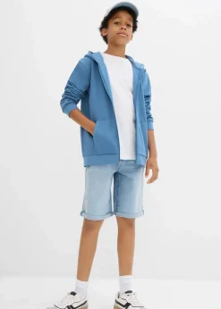 Best Kapuzen-Sweatjacke aus weichem Baumwoll-Mix Kinder Jungen 9-16 Jahre·Bademode|Jungen 9-16 Jahre·Sweat & Strick