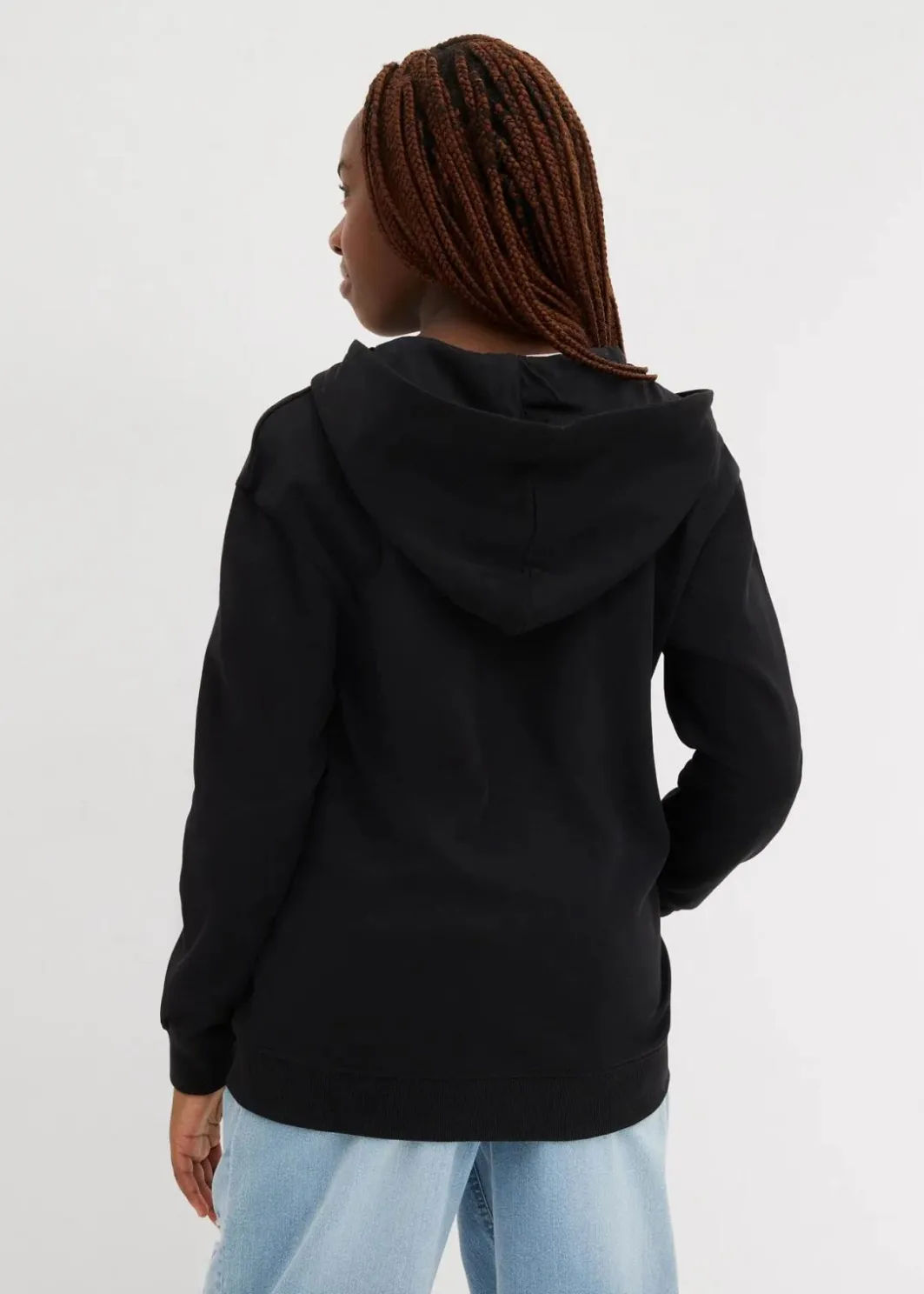 Kinder bonprix Mädchen 9-16 Jahre·Sweat & Strick|Mädchen 2-8 Jahre·Nachhaltigere Materialien|Kapuzen-Sweatjacke aus weichem Bio-Baumwoll-Mix