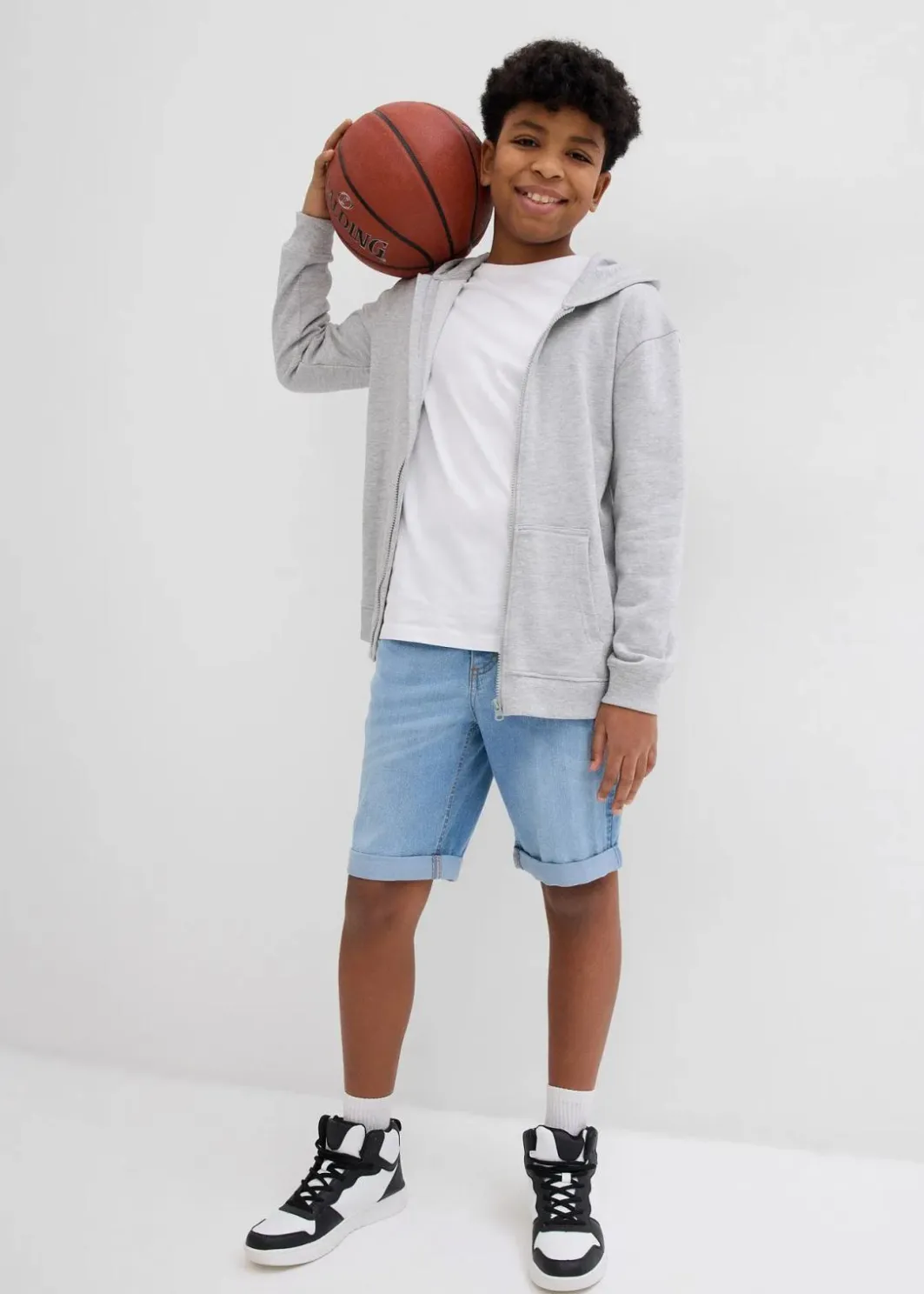 Discount Kapuzen-Sweatjacke aus weichem Bio-Baumwoll-Mix Kinder Mädchen 2-8 Jahre·Nachhaltigere Materialien|Mädchen 9-16 Jahre·Nachhaltigere Materialien